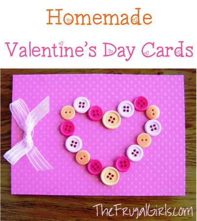 Homemade Valentine's Day Cards