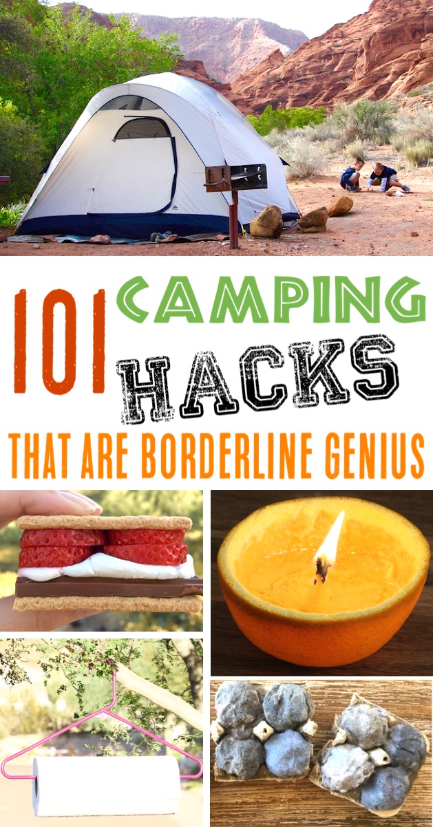 Camping Hacks That Are Borderline Genius