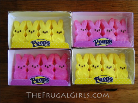 Peeps Cupcakes Recipe! {Easter Cupcake Ideas} - The Frugal Girls