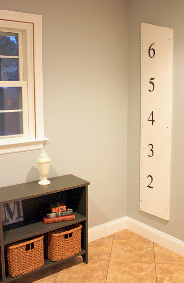 DIY Growth Chart Ruler