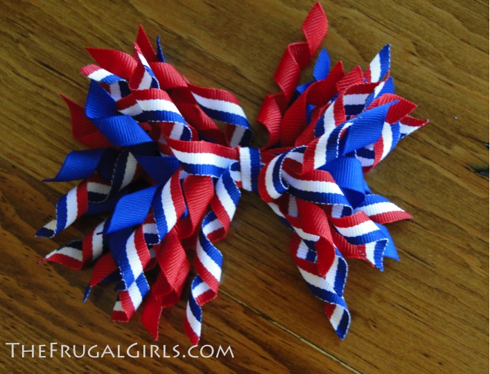 How to make bows / Beautiful red bow out of Ribbon tutorial 🎀 Amazing bows  for hair 