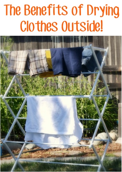 The Benefits of Drying Clothes Outside