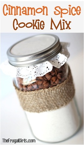 Cinnamon Spice Cookie Mix in a Jar