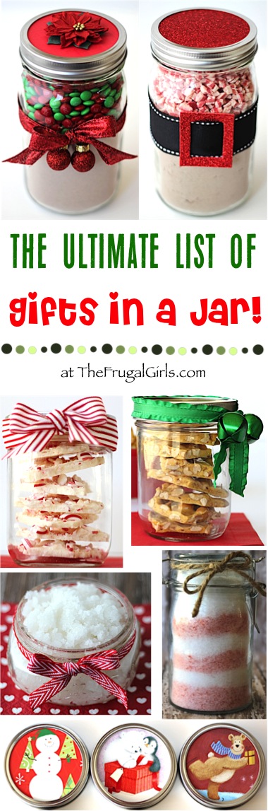 The Ultimate List of Gifts in a Jar! | The Frugal Girls | Bloglovin’