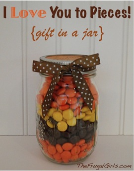 I Love You to Pieces Gift in a Jar
