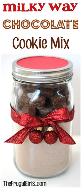 Milky Way Chocolate Cookie Mix in a Jar