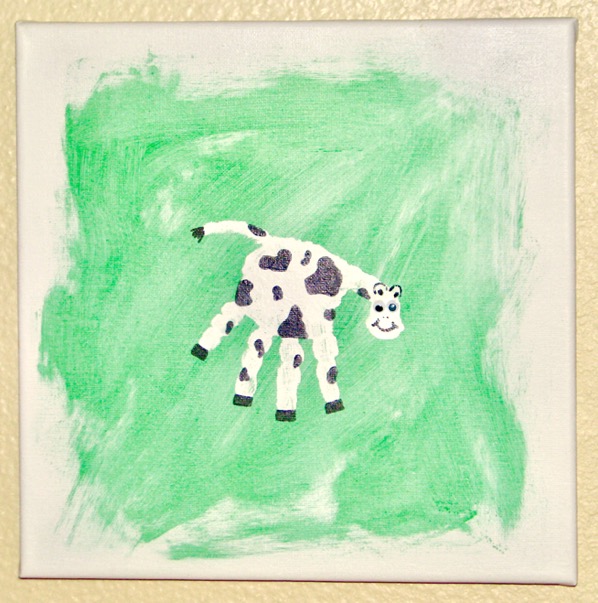Handprint Cow Craft