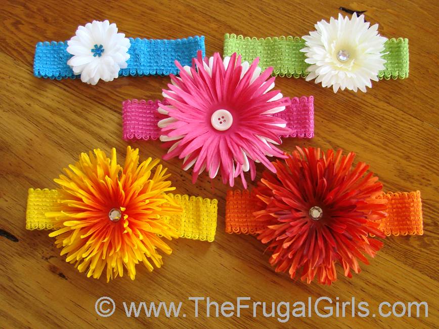 How To Make Cute Flower Headbands for Babies and Girls