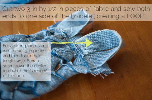 Fabric Bracelet Easy DIY