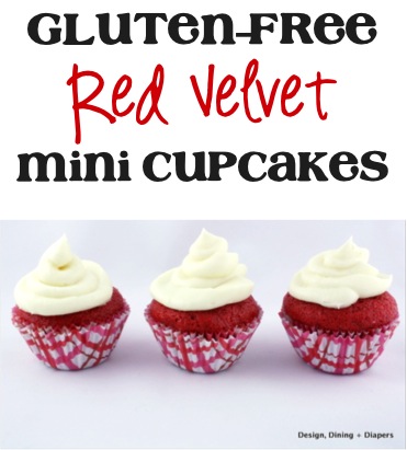 Gluten-Free Red Velvet Mini Cupcakes Recipe
