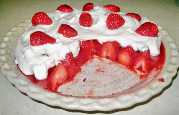 No Crust Strawberry Pie Recipe Easy