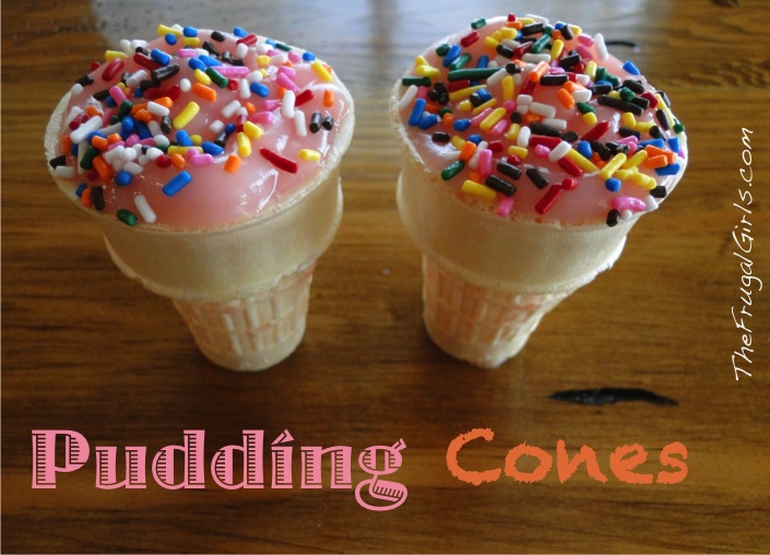 Pudding Cones