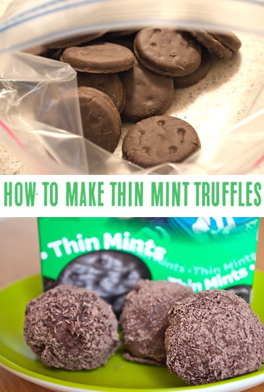 Girl Scout Cookies Recipes Use Thin Mints Cookie | Easy Chocolate Truffle Recipe