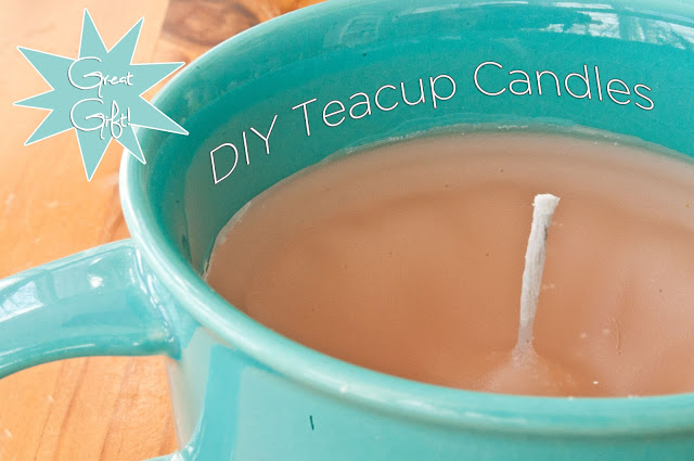 How to Make Teacup Candles