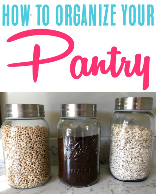Pantry Organization Ideas Food Storage Organizing Tips for Small or Walk In Pantries