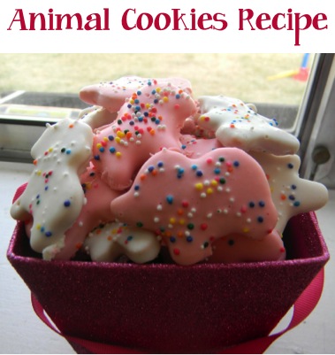 Animal Cookies Recipe