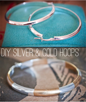 DIY Jewelry Hoops at TheFrugalGirls.com