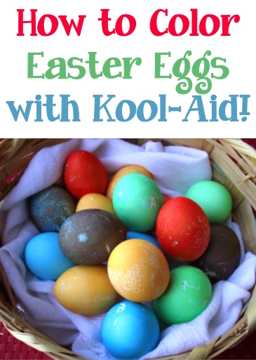 How to Color Easter Eggs with Kool-Aid