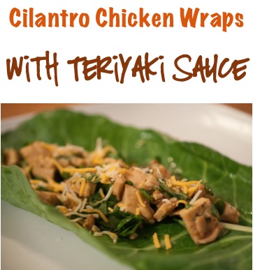 Cilantro Chicken Wraps Recipe