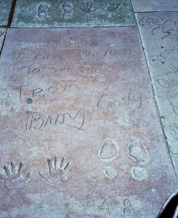 Chinese Theater Handprints