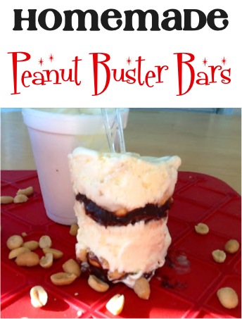 Homemade Peanut Buster Bars Recipe