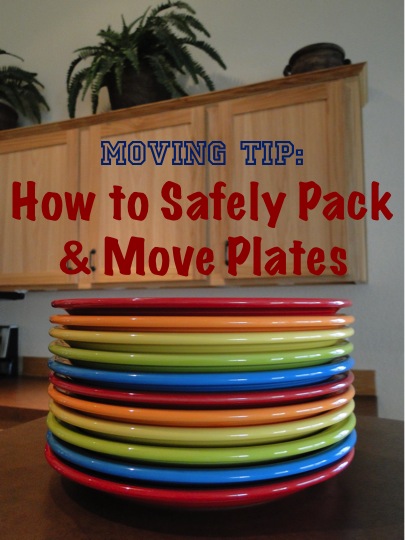 Moving Tip: How to Safely Pack and Move Plates from TheFrugalGirls.com