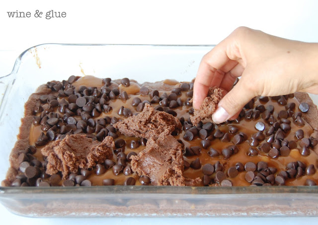 Caramel Chocolate Chip Brownie Recipe