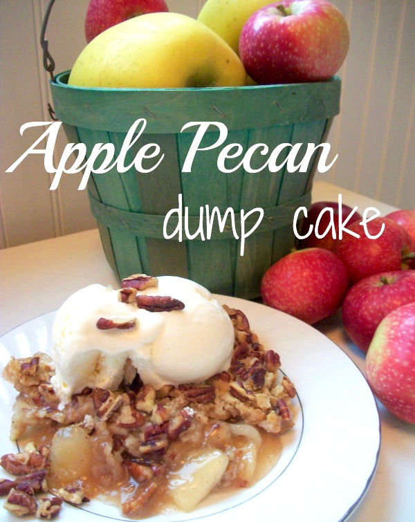 Apple Pecan Dump Cake Recipe