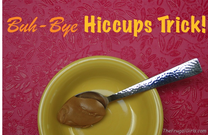 Get Rid of Hiccups Trick at TheFrugalGirls.com