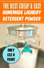 Homemade Laundry Detergent Powder Recipes Best Easy