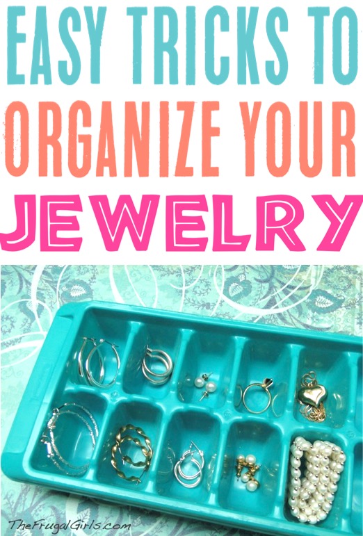 Jewelry Organizer DIY Drawer Organizers for your rings, bracelets, earrings and accessories