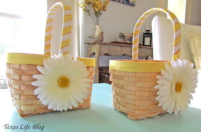 DIY Flower Girl Baskets at TheFrugalGirls.com