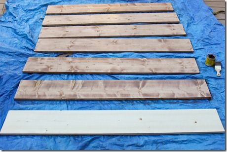 DIY Headboard Wood