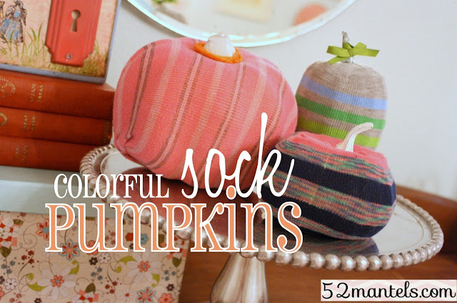 Sock Pumpkin Crafts Ideas