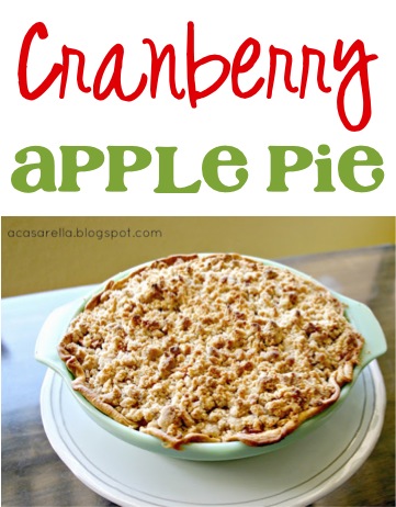 Cranberry Apple Pie Recipe