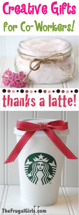 Creative Co-Worker Gift Ideas from TheFrugalGirls.com