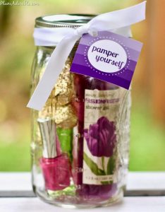 Pamper Yourself Gifts in a Jar Gift