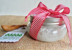 DIY Coconut Oil Salt Scrub Recipe