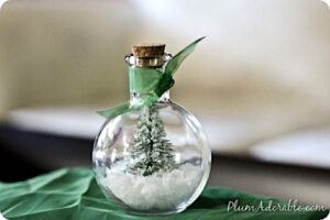 DIY Waterless Snow Globes