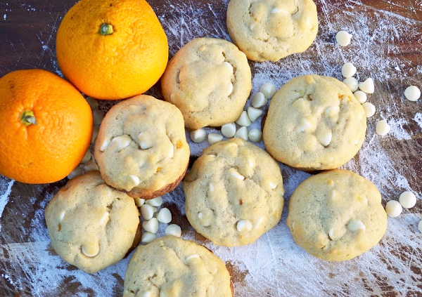 Orange Zest Chocolate Chip Cookies