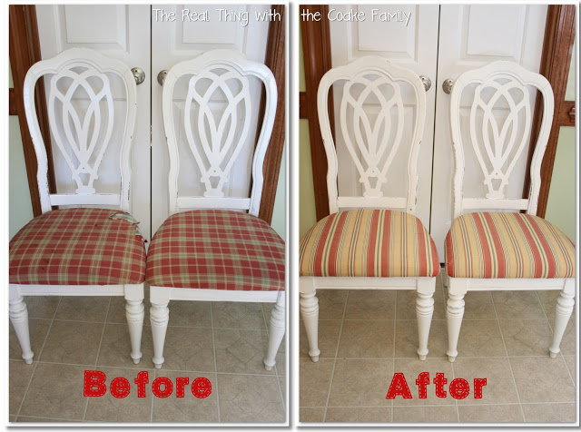 how to reupholster a dining room chair seat