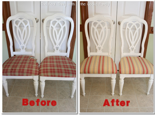 How to recover a seat on a discount chair