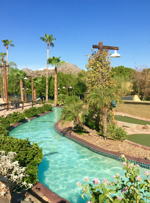 Lazy river in Phoenix, Arizona.