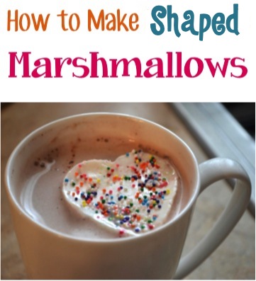 How to Create Your Own Shaped Marshmallows