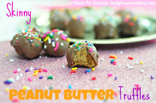 Skinny Peanut Butter Truffles Recipe