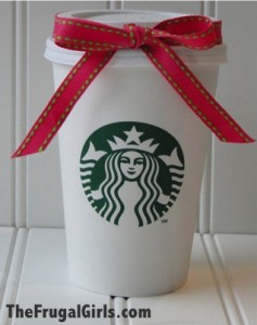 Starbucks Coffee Gift Card Holder Ideas