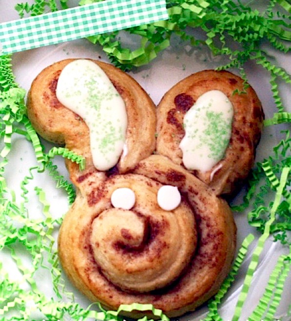 Cinnamon Roll Bunny Recipe Easy Easter Breakfast