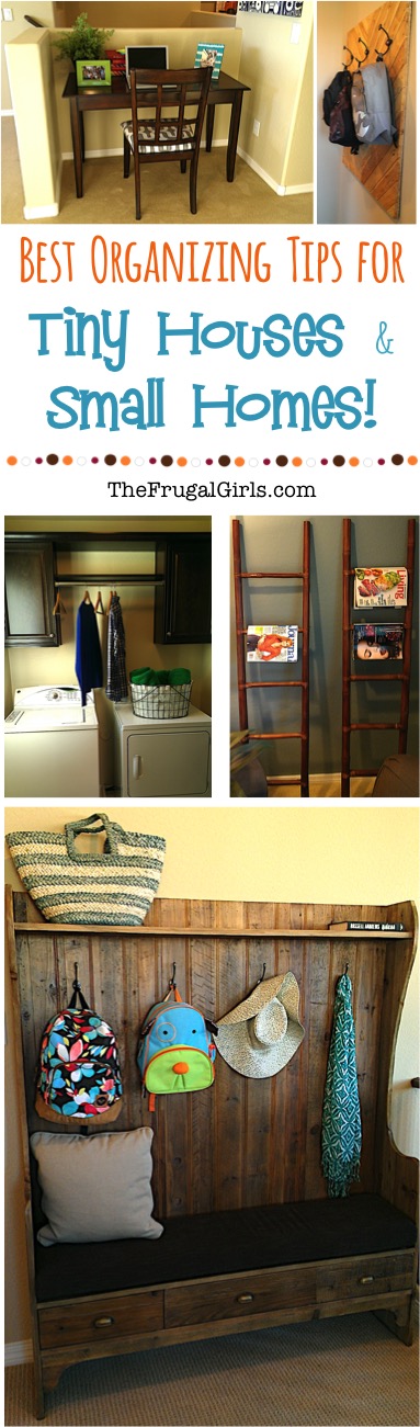 Creative Storage Solutions for Small Houses - at TheFrugalGirls.com