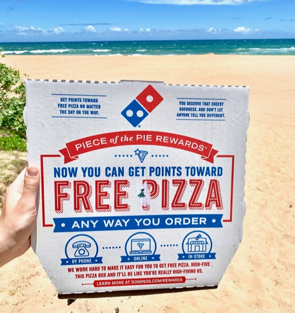 Pizza on the Beach