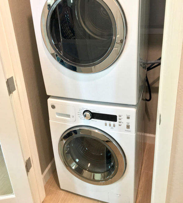 Stackable Washers and Dryers to Save Space